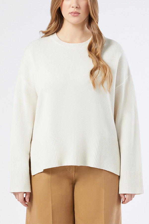 BRIGIDA PURE WOOL BOXY JUMPER