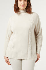 ALAIN CASHMERE BLEND TURTLENECK JUMPER