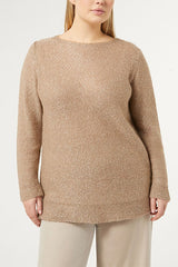 LEVICO MOHAIR SEQUINNED SWEATER