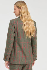 GREEN WELSH PLAID JACKET