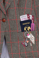 GREEN WELSH PLAID JACKET