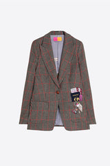 GREEN WELSH PLAID JACKET