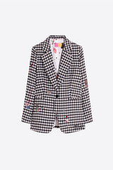 GARDEN CHECK BLAZER