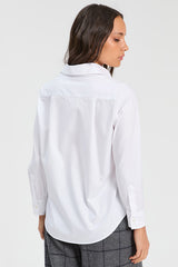 WHITE MULTICOLOR FROGGING SHIRT
