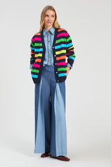 TENCEL DENIM PALAZZO TROUSERS