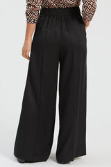 BLACK BROWN TWO-TONE TROUSERS