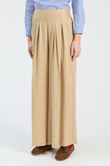 CAMEL PALAZZO TROUSERS