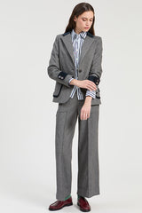 GREY MARL JACKET