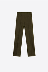 GREEN FLANNEL TROUSERS