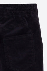 BLACK VELVET TROUSERS