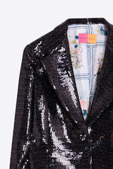 BLACK SEQUIN JACKET