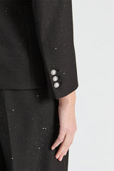 NAVY SILVER MOTIFS JACKET