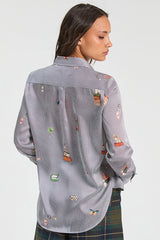 HOTEL VILAGALLO PINSTRIPE SHIRT