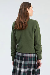 GREEN EMBROIDERYDOG JERSEY RAINCOAT
