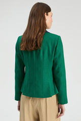 GREEN TWEED JACKET
