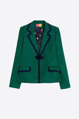 GREEN TWEED JACKET