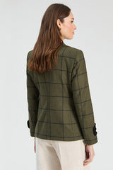 GREEN PLAID JACKET