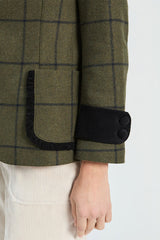 GREEN PLAID JACKET