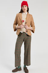 BEIGE TWEED JACKET