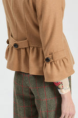 BEIGE TWEED JACKET