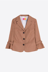 BEIGE TWEED JACKET