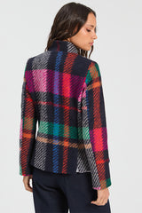 PLAID XL MULTICOLOR WOOL JACKET