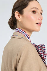 BEIGE HERRINGBONE JACKET