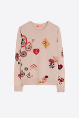 BEIGE LOVE JERSEY