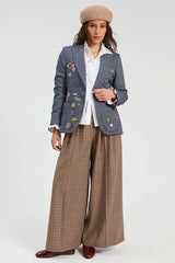 BLUE WOOL JACKET