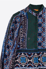 BORDER FLORAL SHIRT
