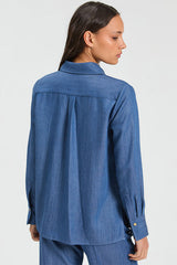 EMBROIDERED EDGE SHIRT
