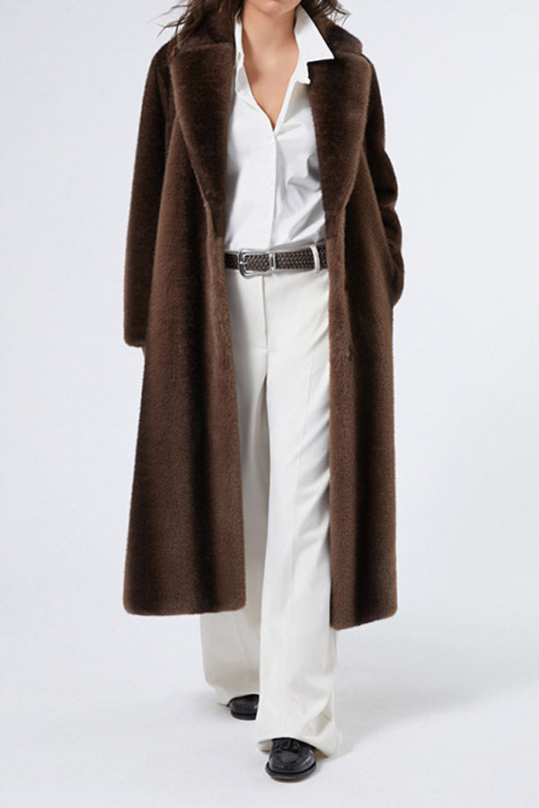 STELVIO SOFT-TEXTURED LONG COAT