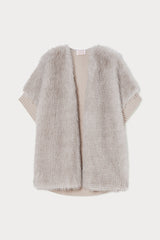 EGLE SOFT-TEXTURED KNIT CAPE