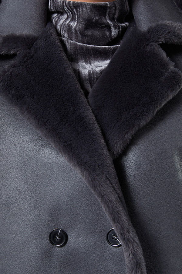 RETINA REVERSIBLE PEA COAT