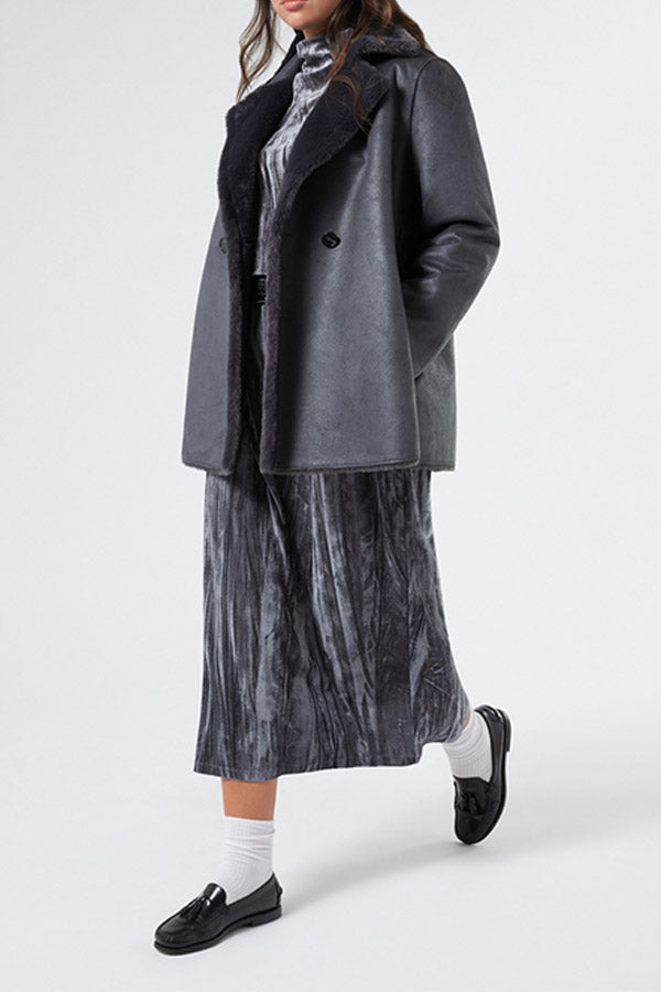 RETINA REVERSIBLE PEA COAT