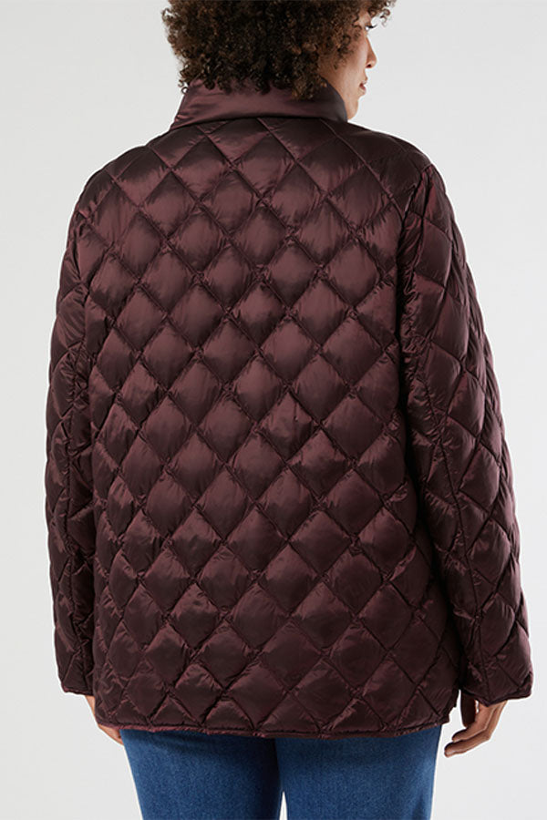 CESARE IRIDESCENT NYLON CANVAS PADDED JACKET