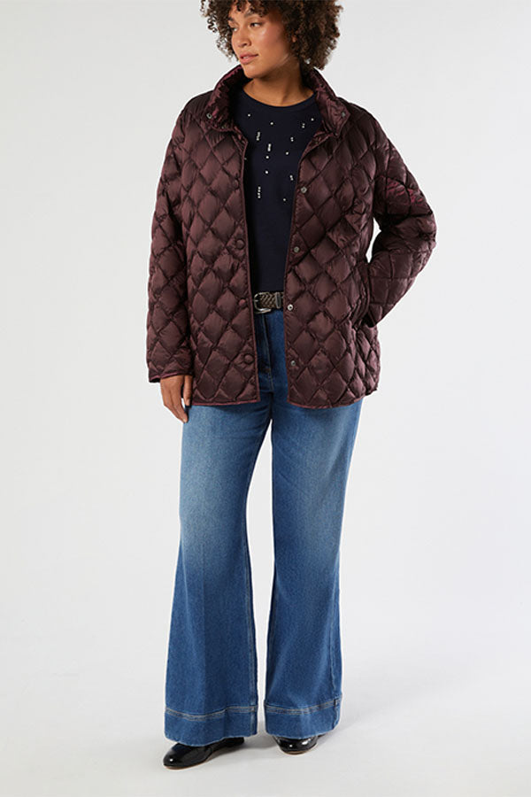 CESARE IRIDESCENT NYLON CANVAS PADDED JACKET