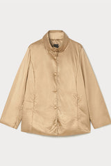 PERSIA IRIDESCENT NYLON CANVAS PADDED JACKET