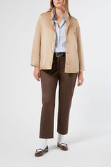 PERSIA IRIDESCENT NYLON CANVAS PADDED JACKET