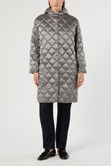 ACETI IRIDESCENT NYLON CANVAS PADDED JACKET