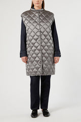 ACETI IRIDESCENT NYLON CANVAS PADDED JACKET