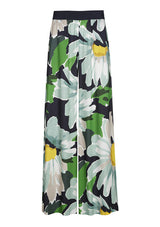 ELASTIC WAIST PALAZZO TROUSERS