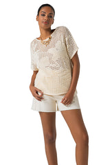 FLORAL PATTERN SHORTS