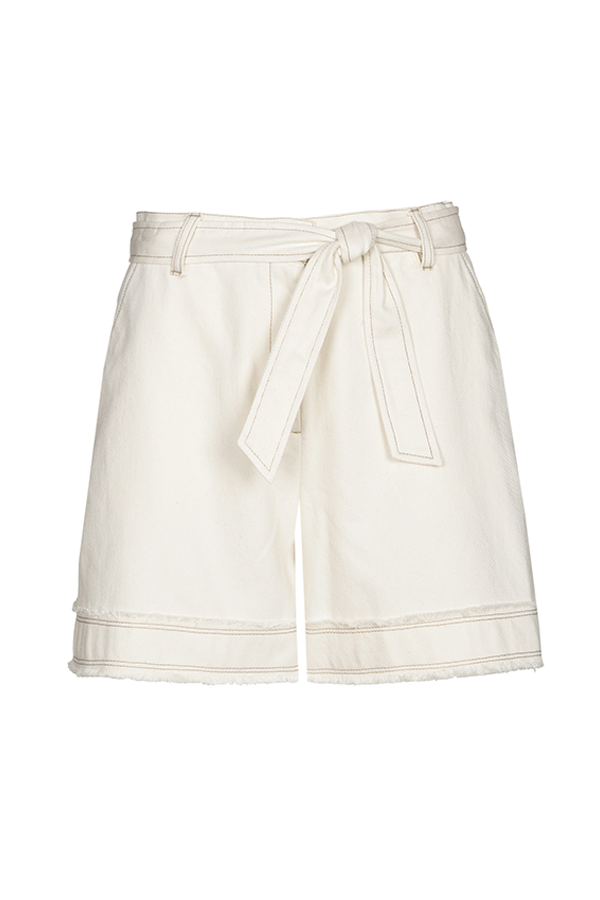 HIGH WAIST COTTON SHORTS