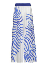 ELASTIC WAIST PALAZZO TROUSERS