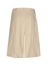 LINEN BERMUDA SHORTS