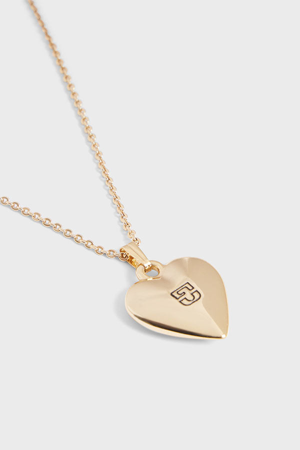 GD HEART NECKLACE