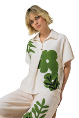 BOTANICAL PRINT TOP