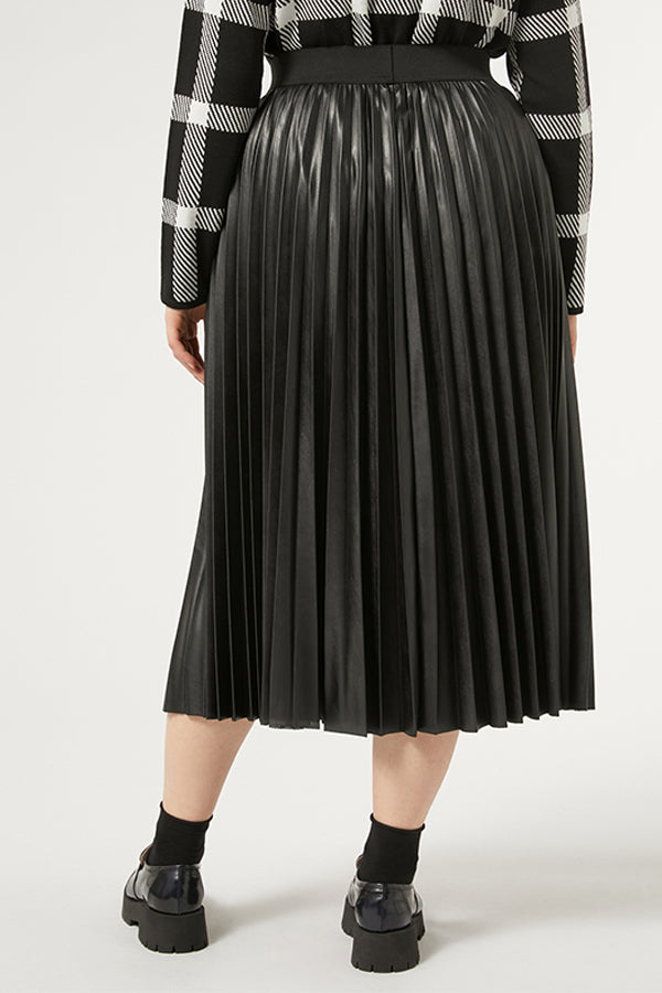 TOANO PLEATED FABRIC SKIRT