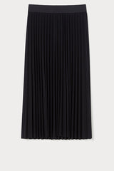 XANADU LONG JERSEY CRÊPE SKIRT